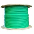 Swe-Tech 3C Bulk Dual Cat6 and Dual RG6U Quad Shield with Green Outer Jacket, Spool, 500 foot FWT14X4-161NF